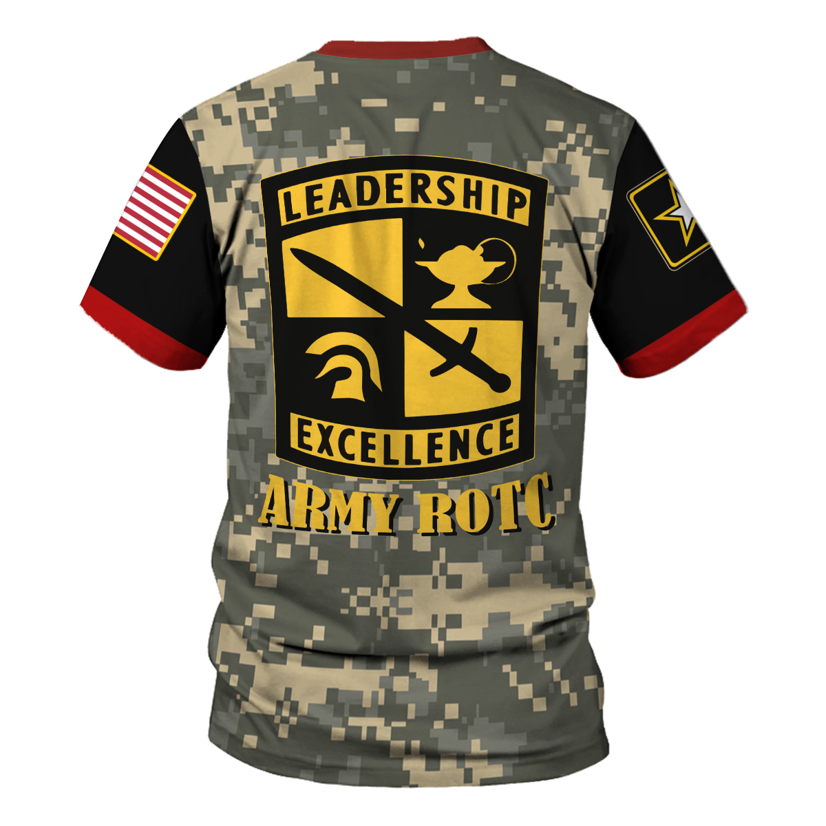 YMskins T-shirt US Army Leadership Excellence Army Rotc 3D Apparel