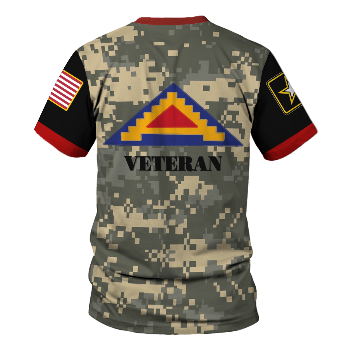 YMskins T-shirt US Army 7th Army Seventh Army Usareur Veteran White Army 3D Apparel