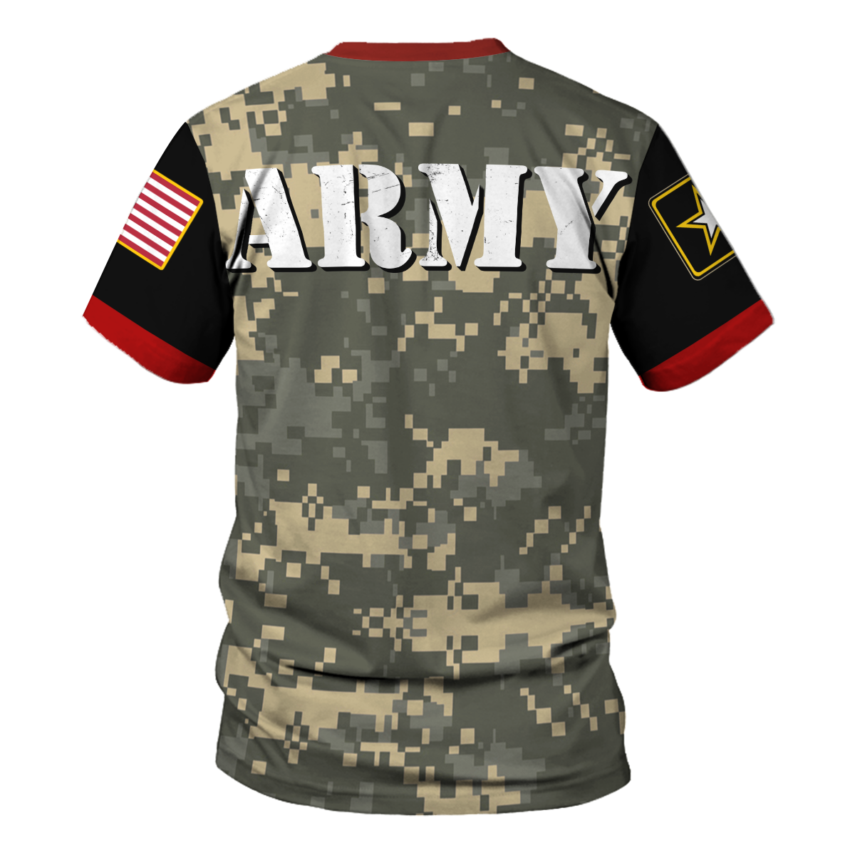 YMskins T-shirt US Army Sapper U.S. Army Vintage Infantry Ranger Apfu P Army 3D Apparel
