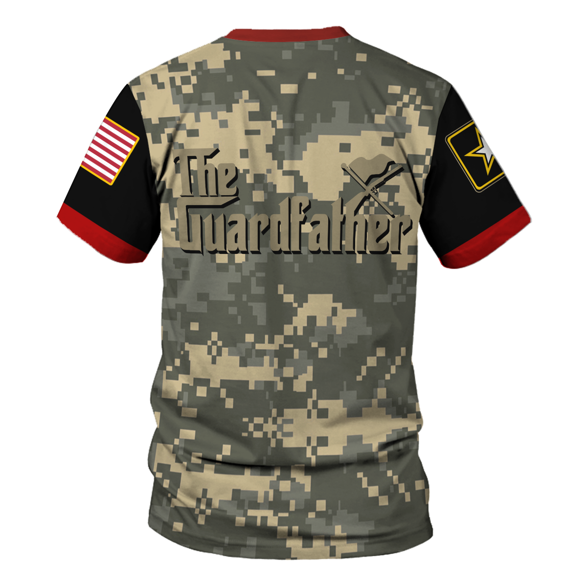 YMskins T-shirt US Army The Guardfather 3D Apparel