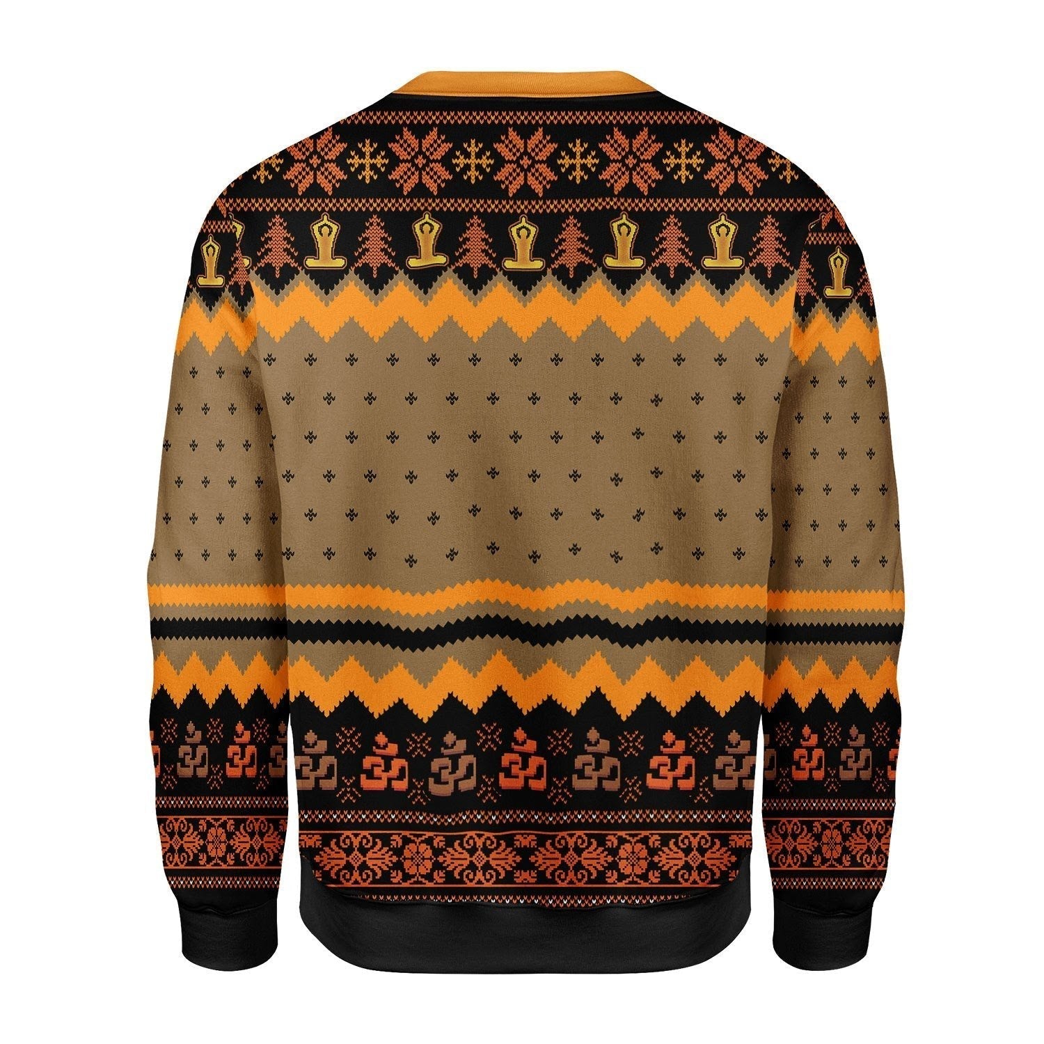 Gearhomies Christmas Unisex Sweater Solar Plexus Chakra 3D Apparel