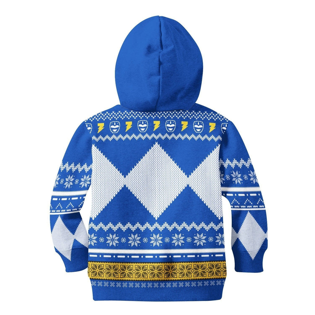 YMskinss 3D Kid Hoodie Blue Power Rangers