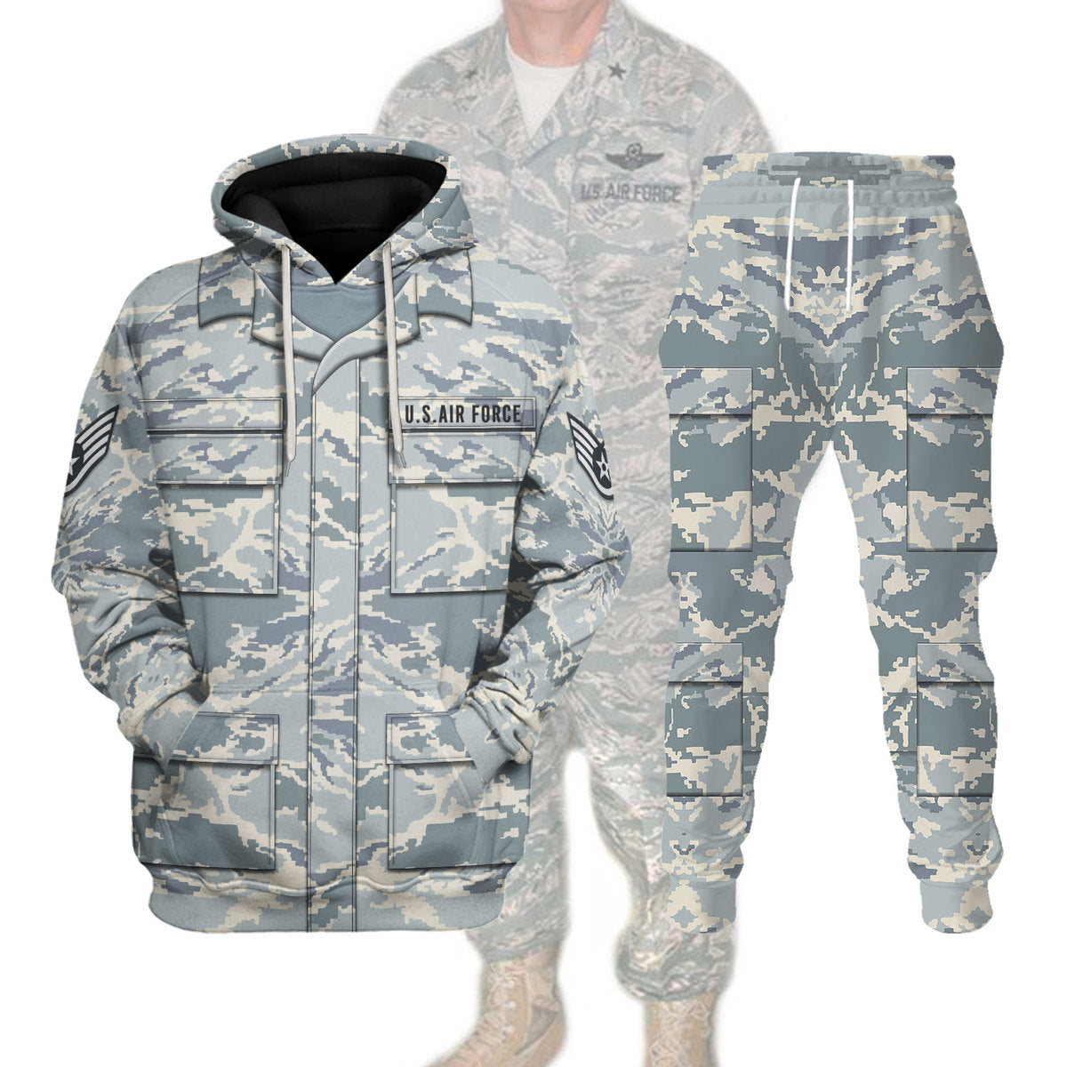 Personalized Ranks BADGES AND TABS U.S. Air Force United State Airman Battle Uniform