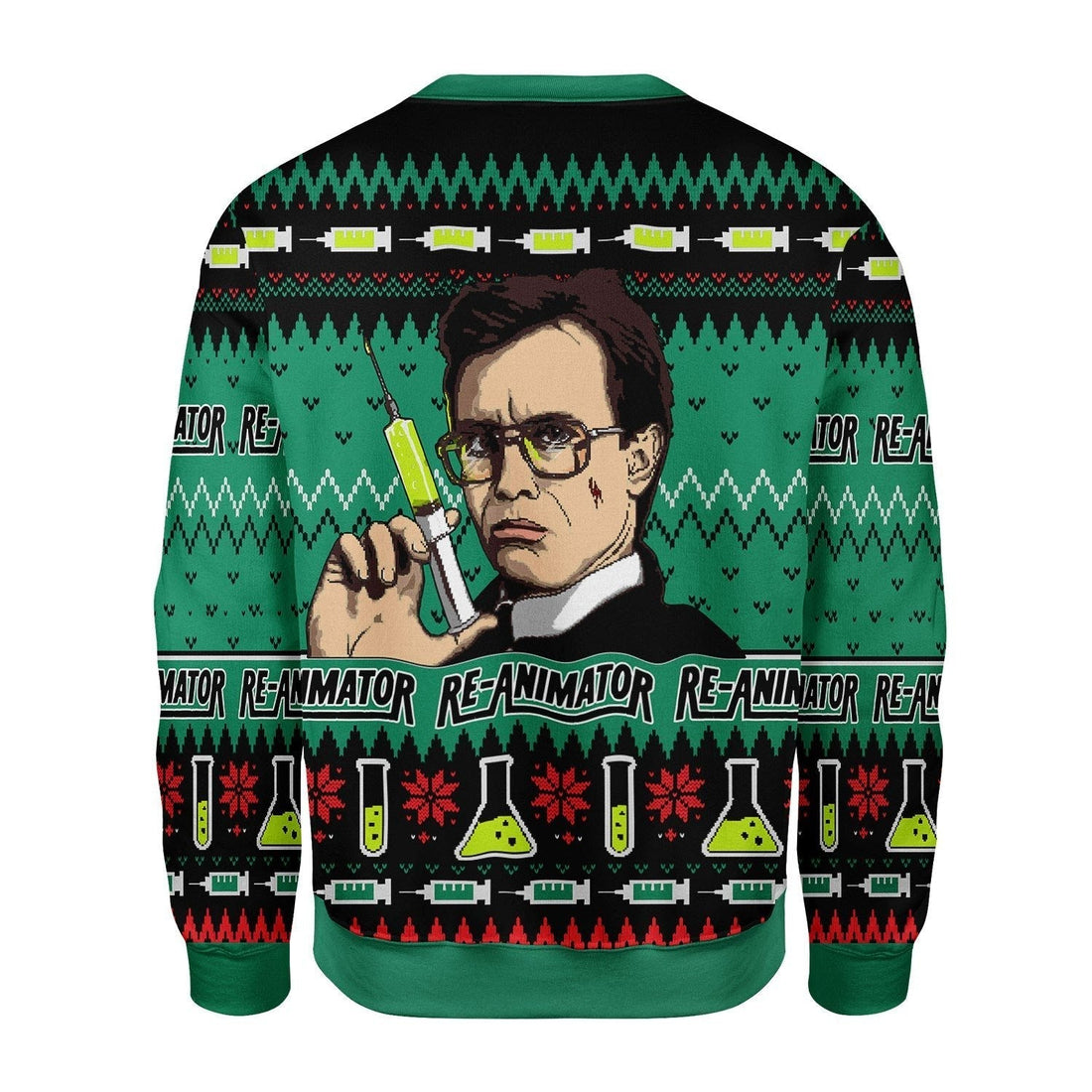 Gearhomies Christmas Unisex Sweater Re-animator 3D Apparel