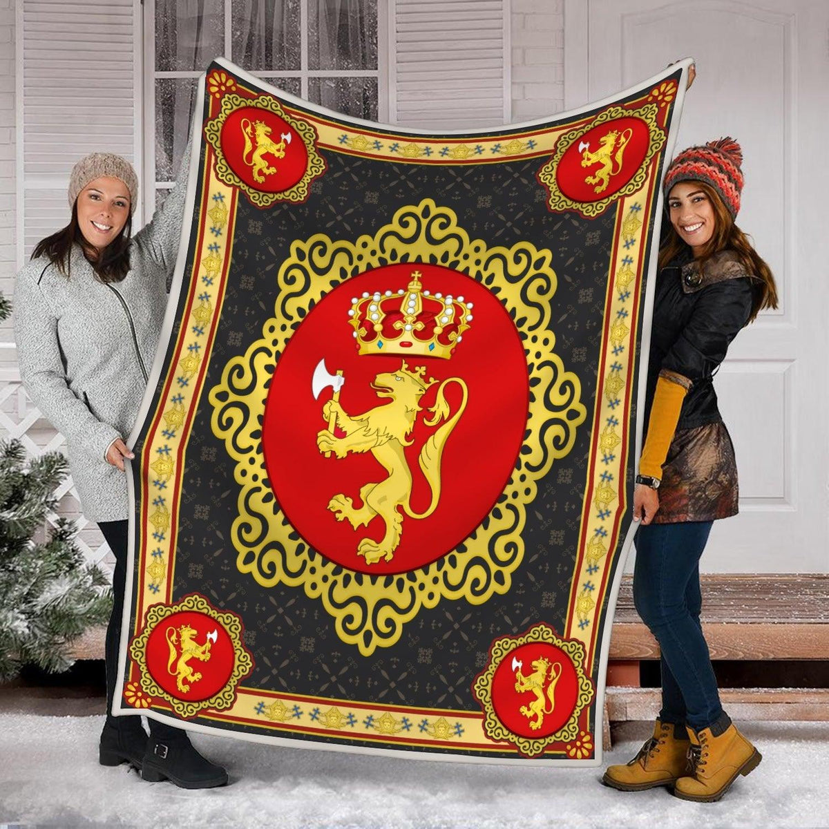 Blanket Coat Of Arms Of Norway - DucG
