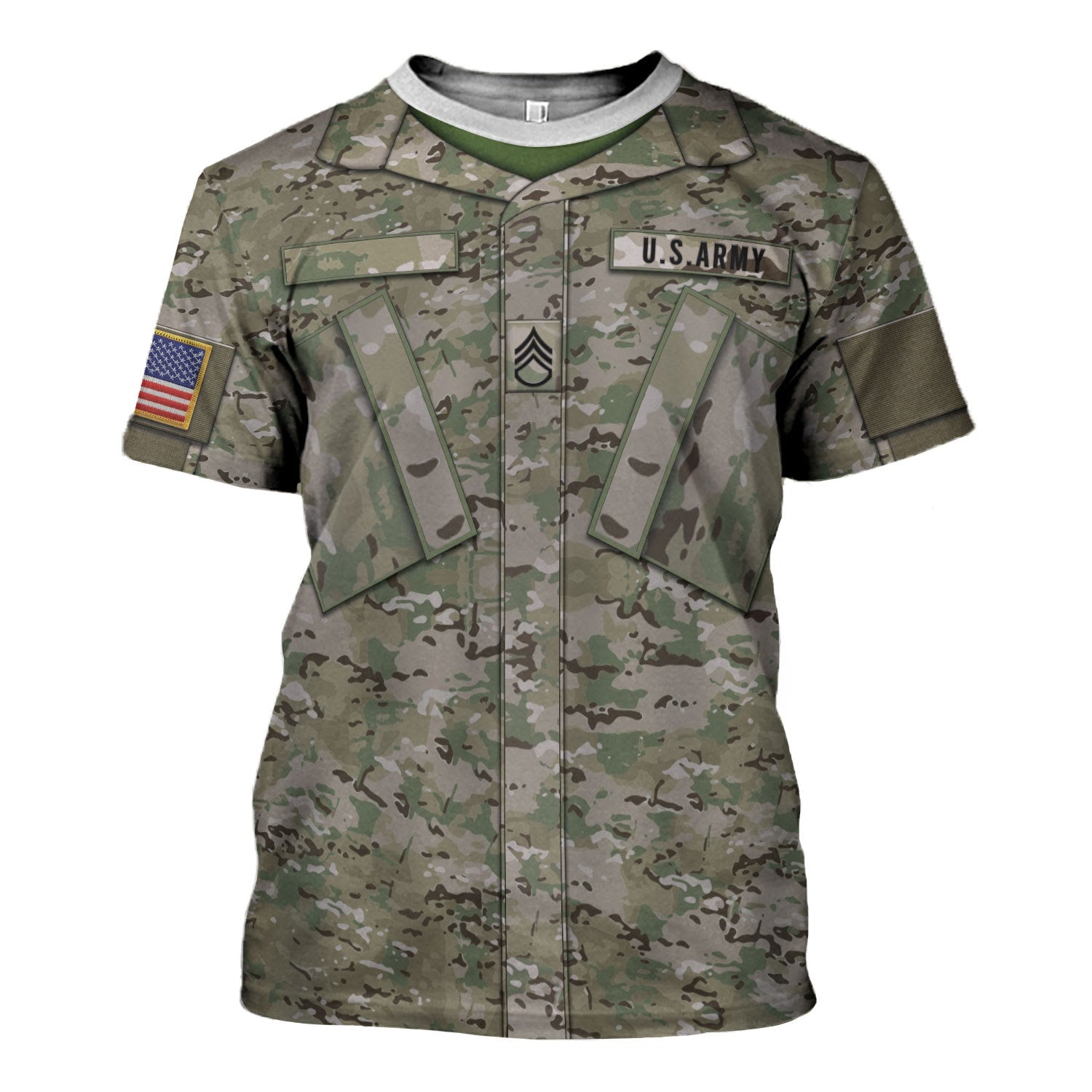 Personalize US Army Combat Uniform Operational Camouflage Pattern (OCP)