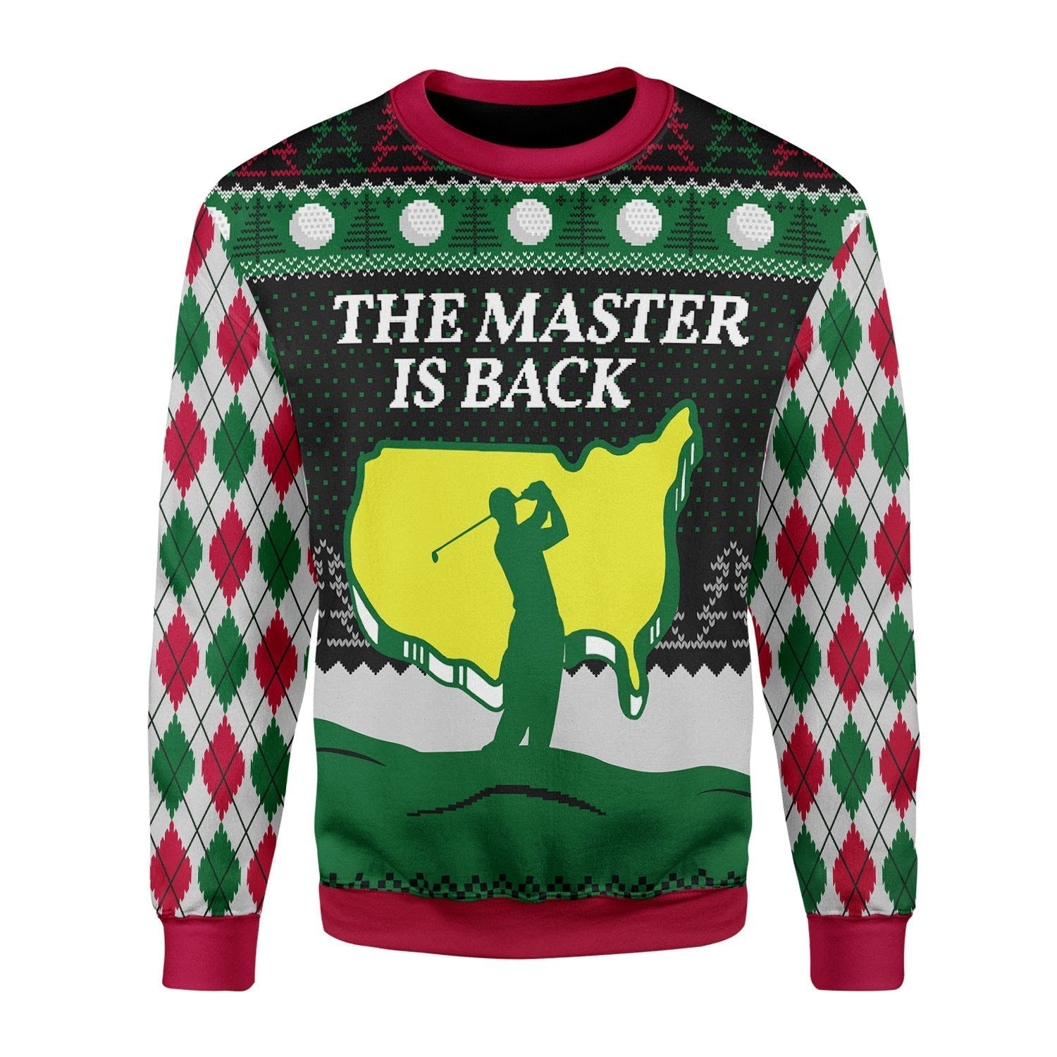 YMskins Christmas Sweater The Master Is Back 3D Apparel