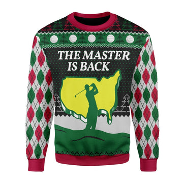 YMskins Christmas Sweater The Master Is Back 3D Apparel