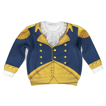 Geogre Washington Kid Long Sleeves