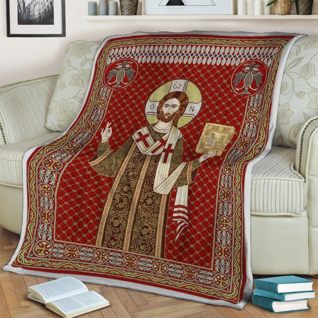 Blanket Jesus I Trust in You - DucG