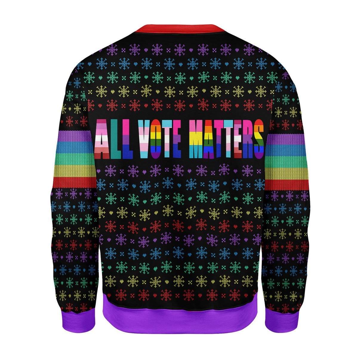YMskins Christmas Sweater All Vote Matters 3D Apparel