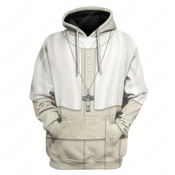 Tracksuit Tops Pullover Sweatshirt Pope Francis's Everyday Attire 3D Apparel