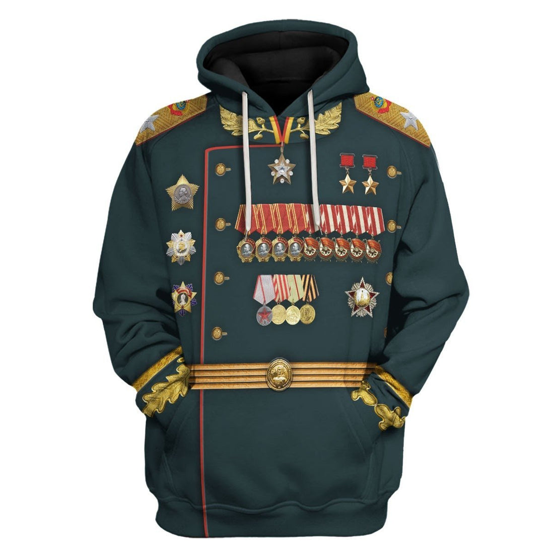 Konstantin Rokossovsky Hoodie / S Qm1372