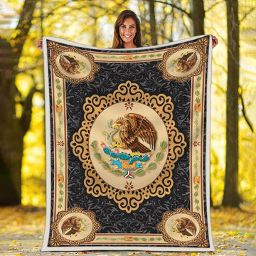 Blanket Mexico Coat Of Arms - DucG