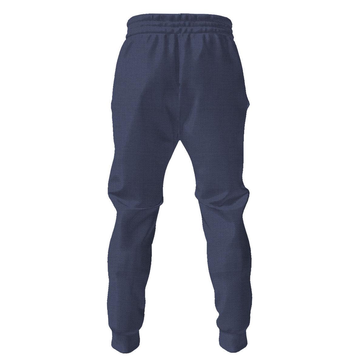Admiral William Adama Uniform T-shirt Hoodie Sweatpants Apparel - Gearhomie.com