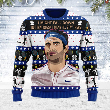 YMskins Ugly Christmas Sweater Doesn't Mean I'll Stay There 3D Apparel