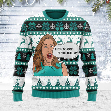 YMskins Ugly Christmas Sweater Vicki Gunvalson Real Housewives of Orange County 3D Apparel