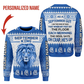 YMskins Personalized Tops September Guy All Over Printed