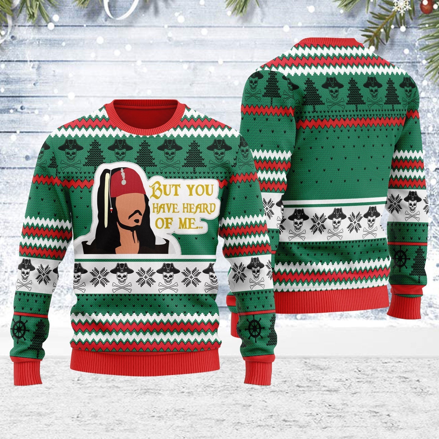 YMskins Ugly Christmas Sweater You Have Heard Of Me 3D Apparel