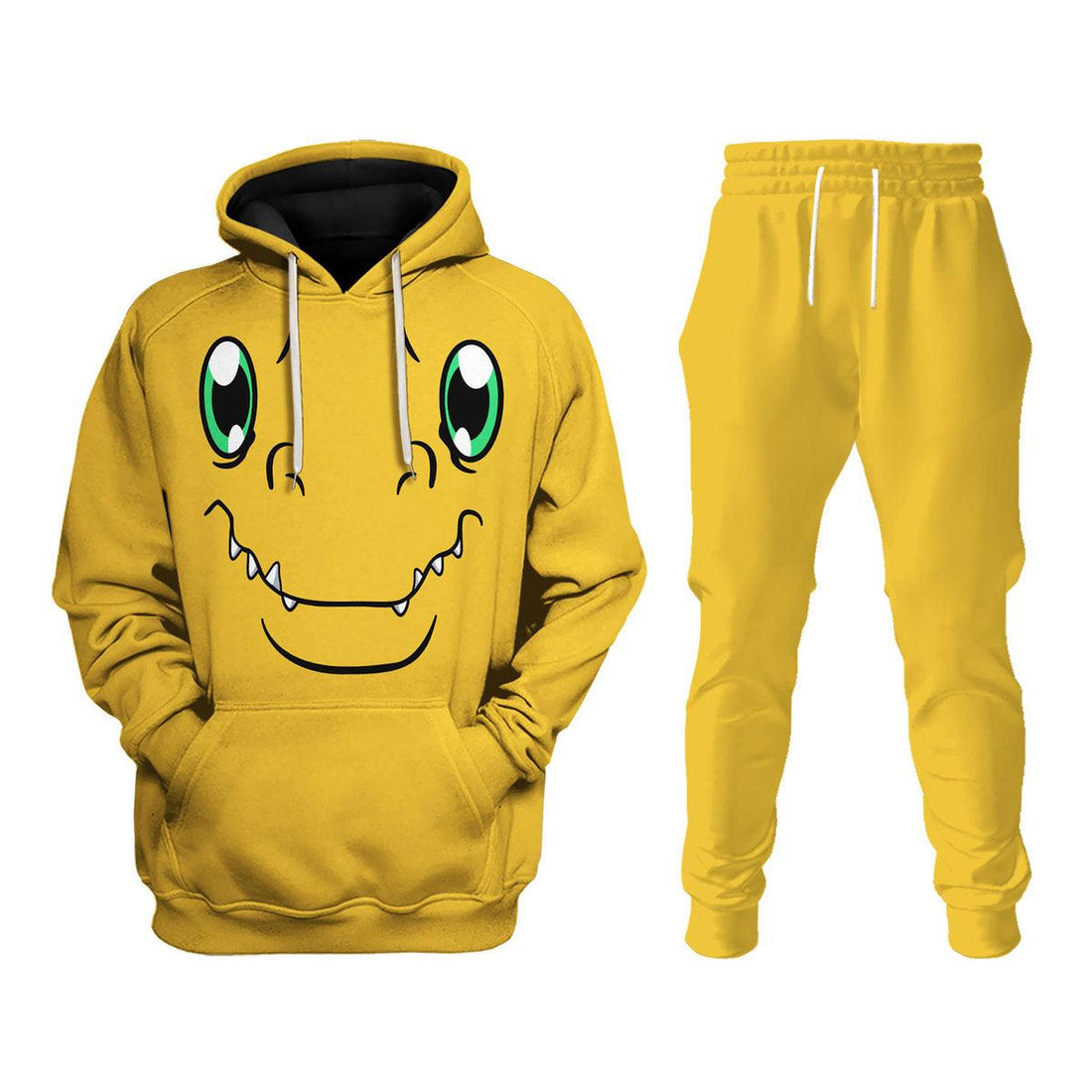 Agumon Hoodie T-shirt Sweatpants Cosplay - DucG