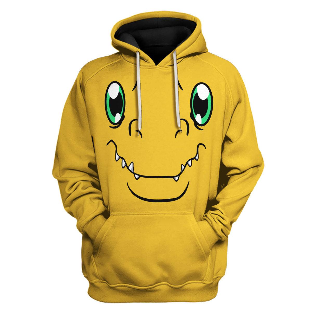 Agumon Hoodie T-shirt Sweatpants Cosplay - DucG