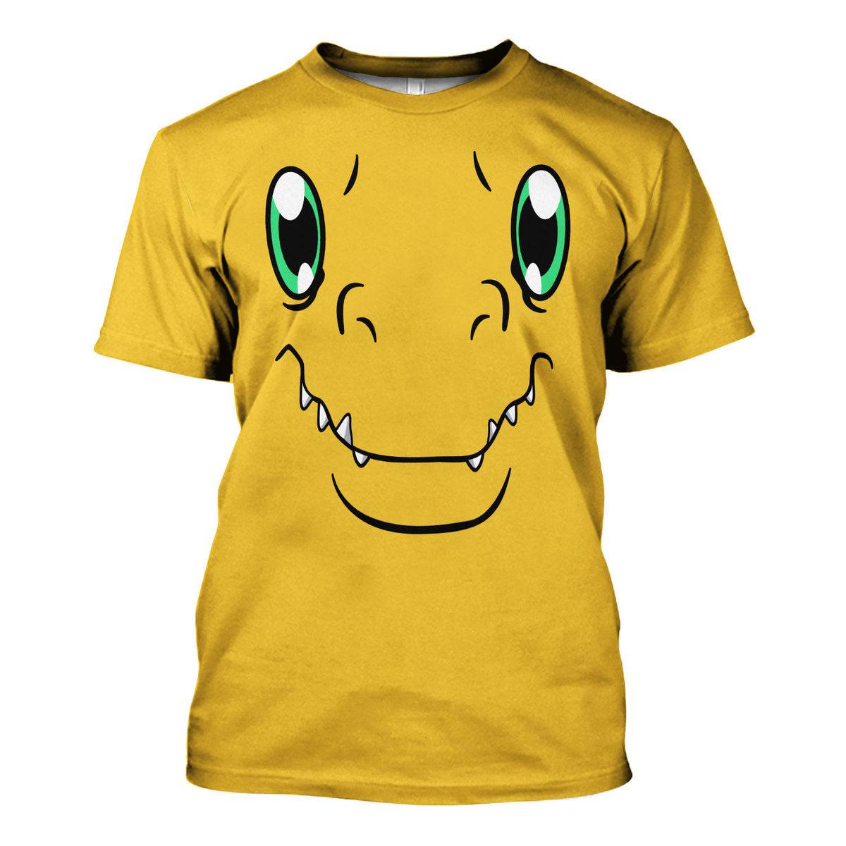 Agumon Hoodie T-shirt Sweatpants Cosplay - DucG