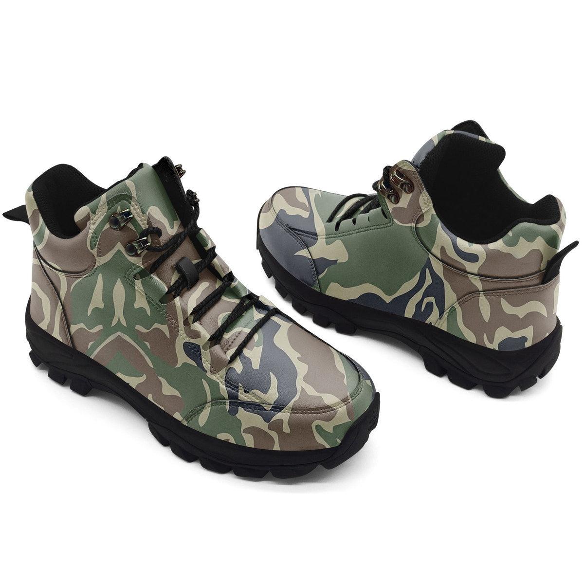 Aliens USCM Colonial Marines Camo Hiking Shoes - DucG