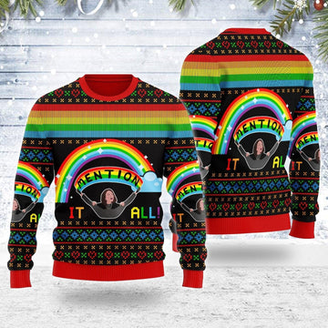 All I Want For Chirsmas Ugly Christmas Sweater - OodieGang