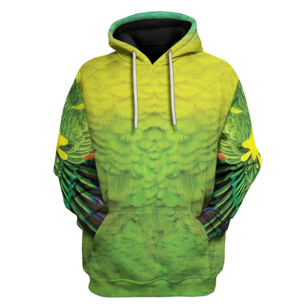 Amazon Parrot Animal Cosplay T-shirt Hoodie Sweatpants Apparel - DucG