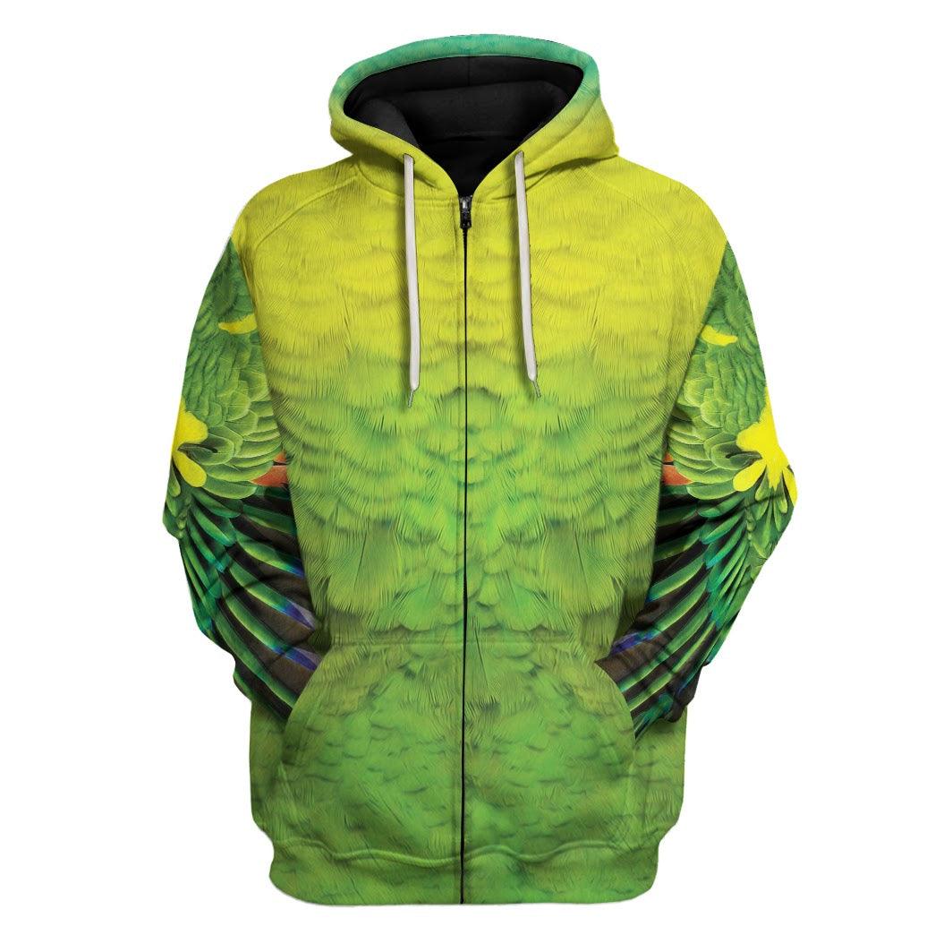 Amazon Parrot Animal Cosplay T-shirt Hoodie Sweatpants Apparel - DucG