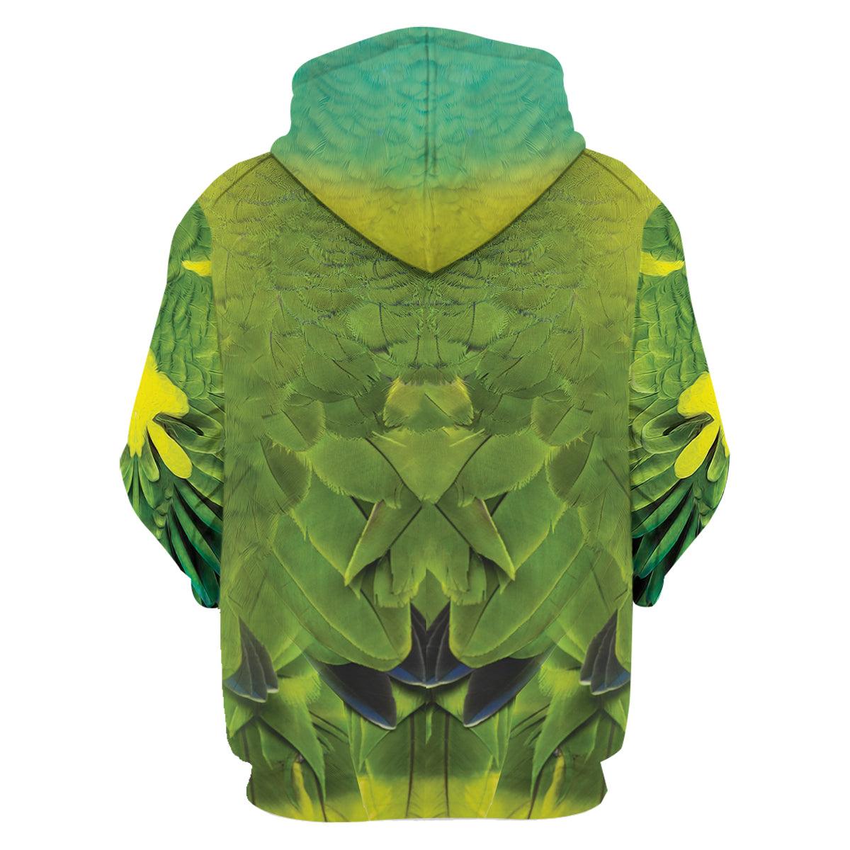 Amazon Parrot Animal Cosplay T-shirt Hoodie Sweatpants Apparel - DucG