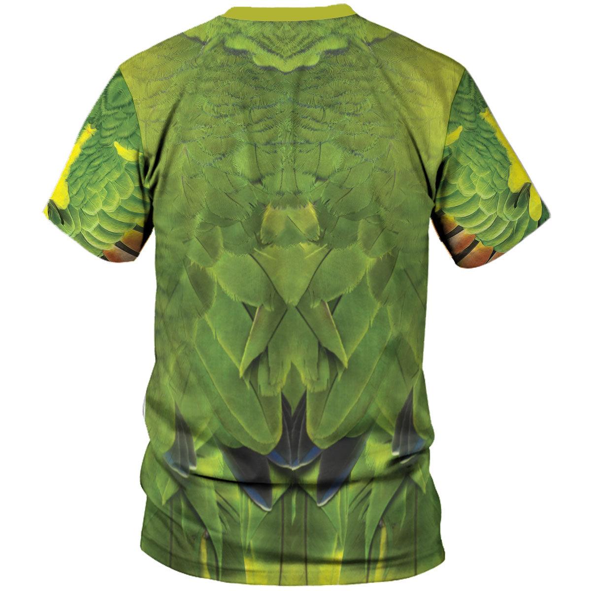 Amazon Parrot Animal Cosplay T-shirt Hoodie Sweatpants Apparel - DucG