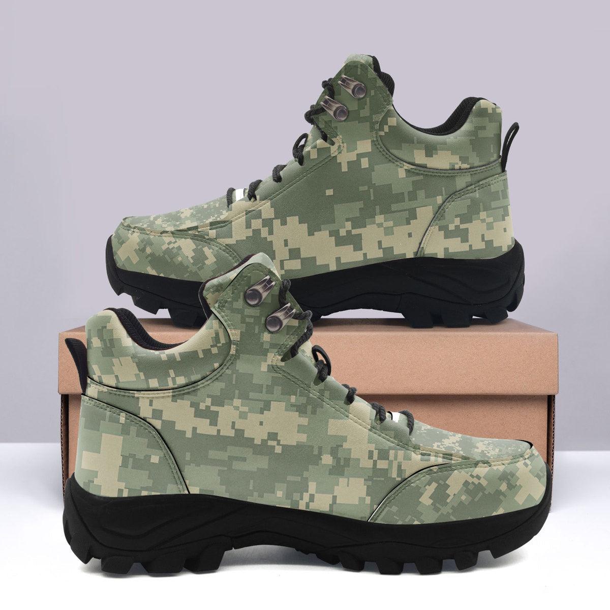 American ACU or Universal Camo Pattern (UCP) Camo Hiking Shoes - OodieGang