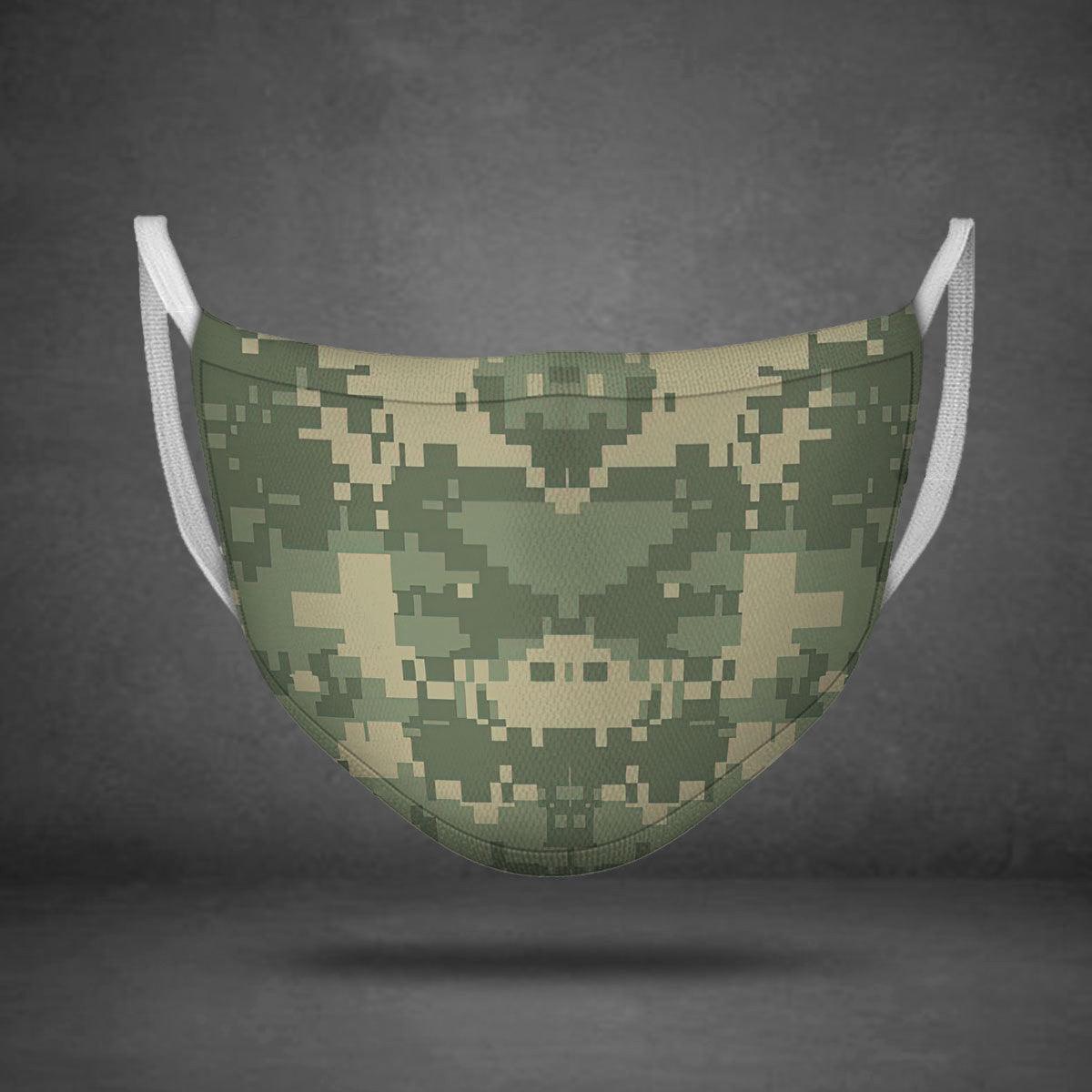 American ACU or Universal Camouflage Pattern (UCP) CAMO Face Mask - OodieGang