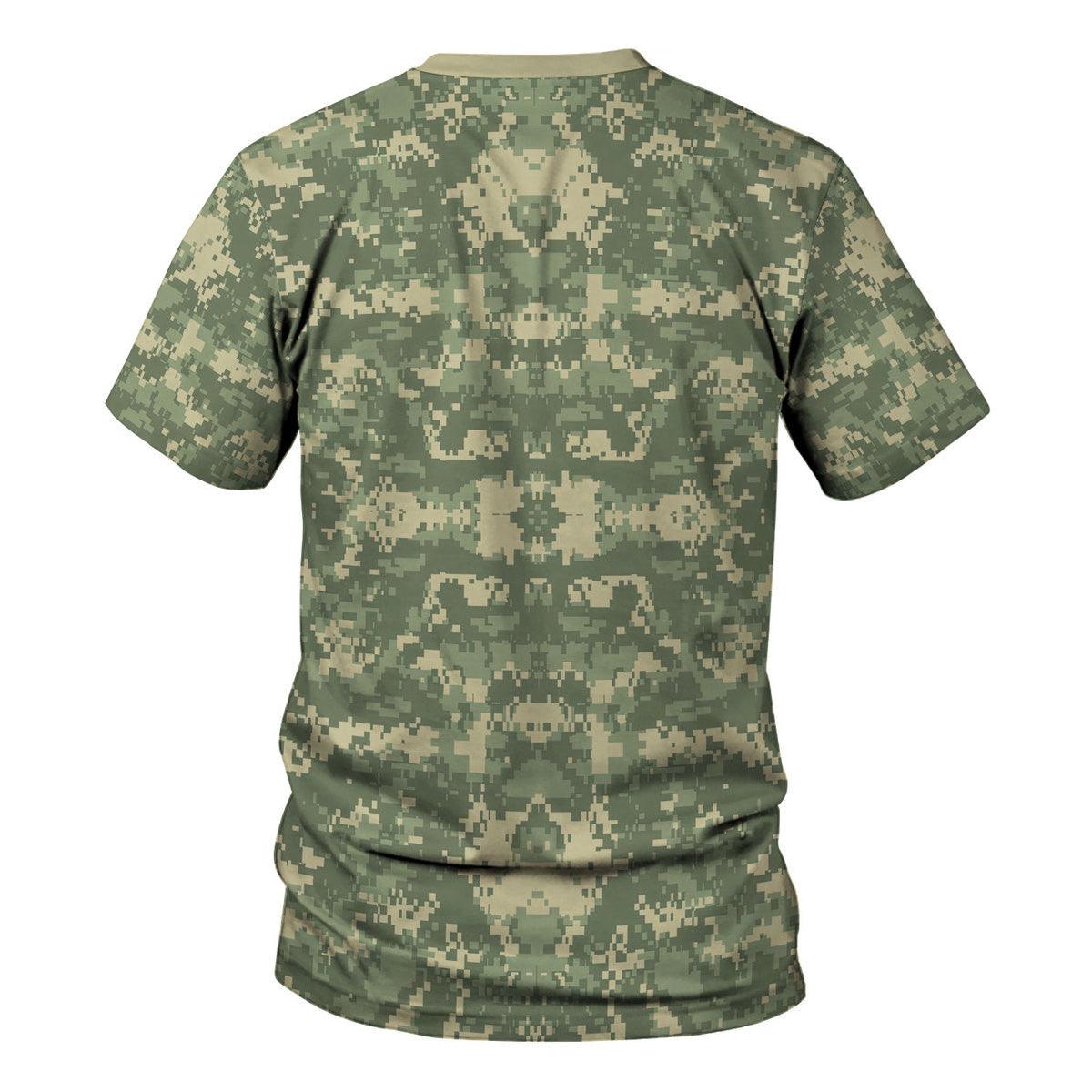 American ACU or Universal Camouflage Pattern (UCP) Camo - DucG