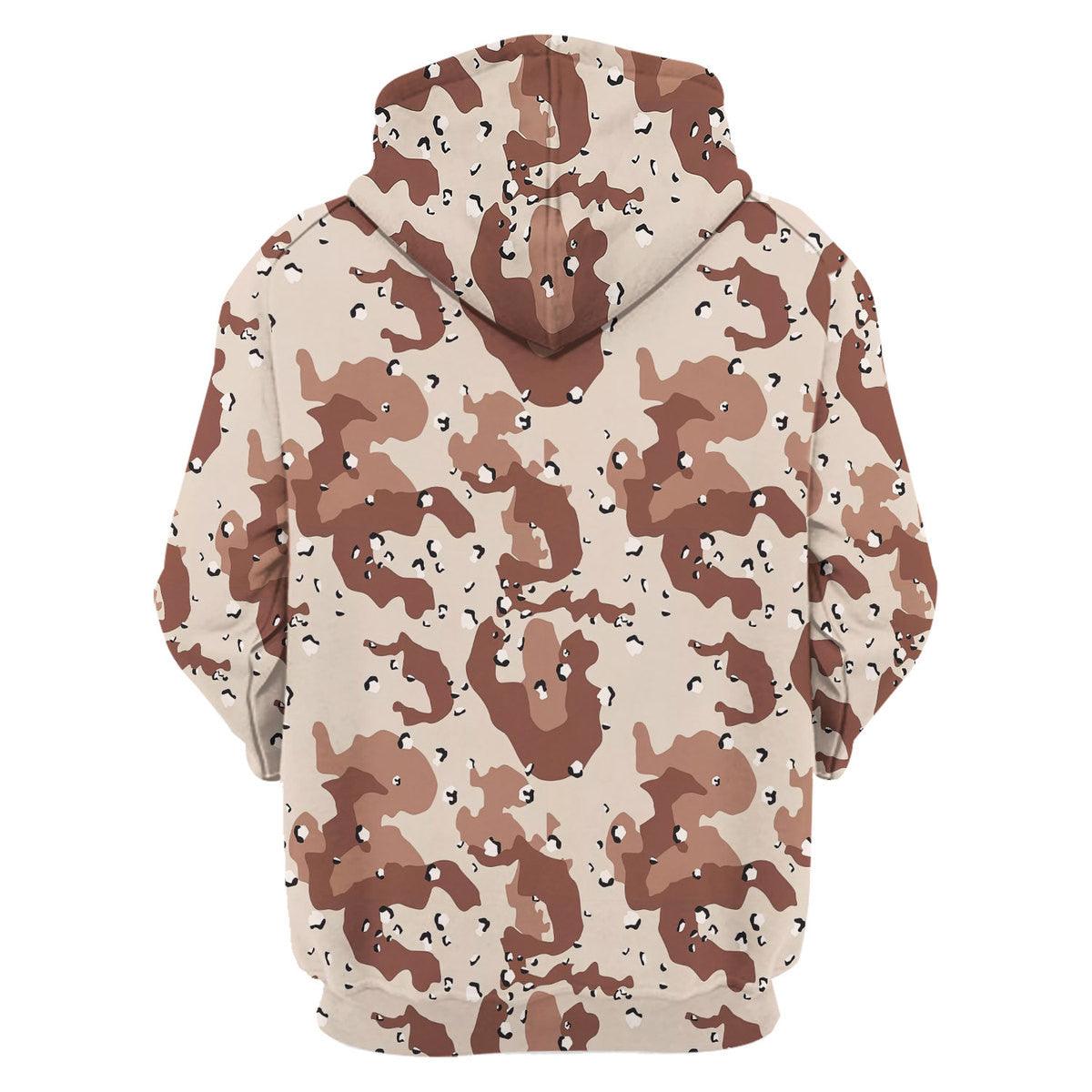 American Chocolate Chip Desert Battle Dress Uniform Camo - DucG
