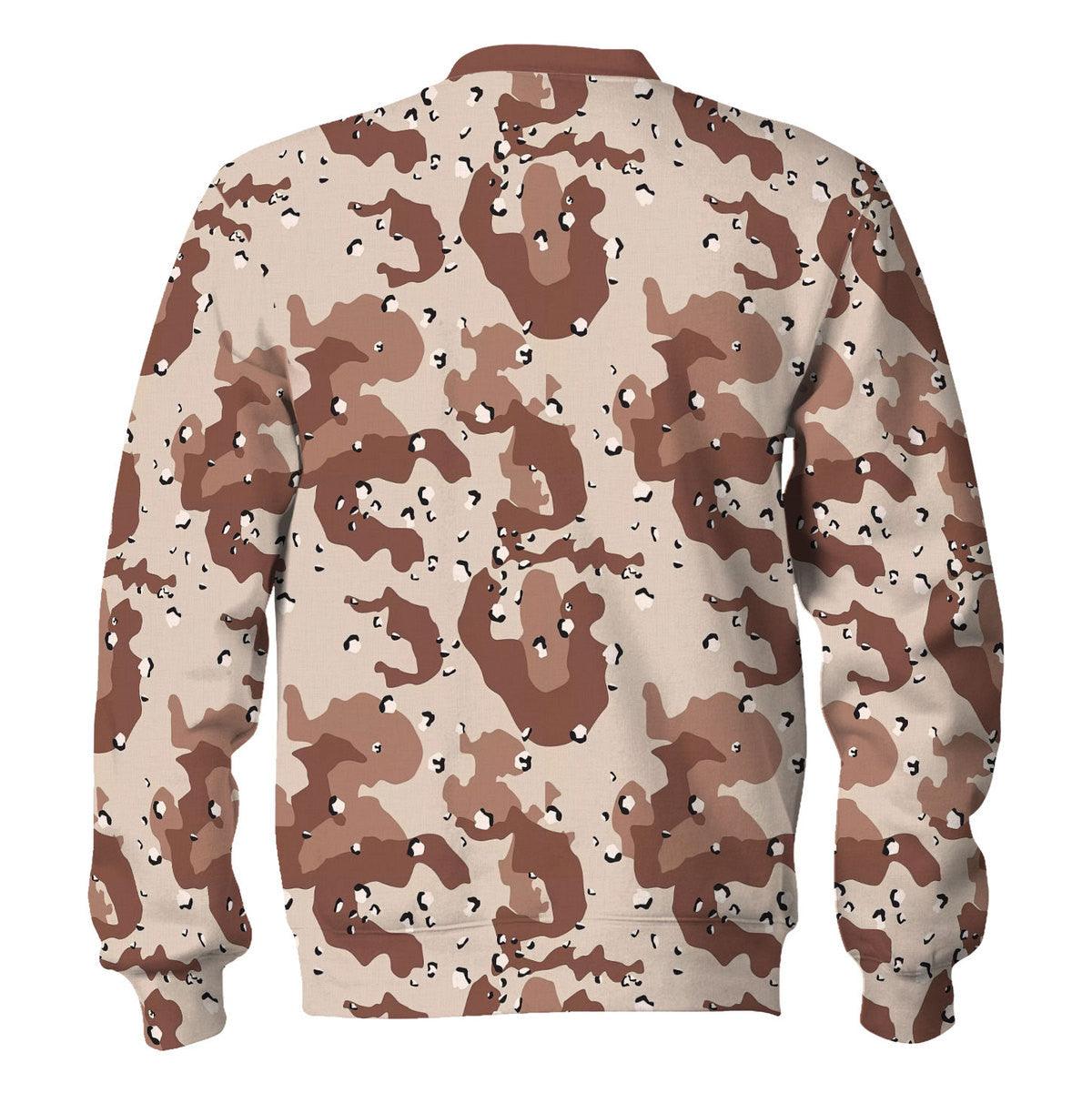 American Chocolate Chip Desert Battle Dress Uniform Camo - DucG