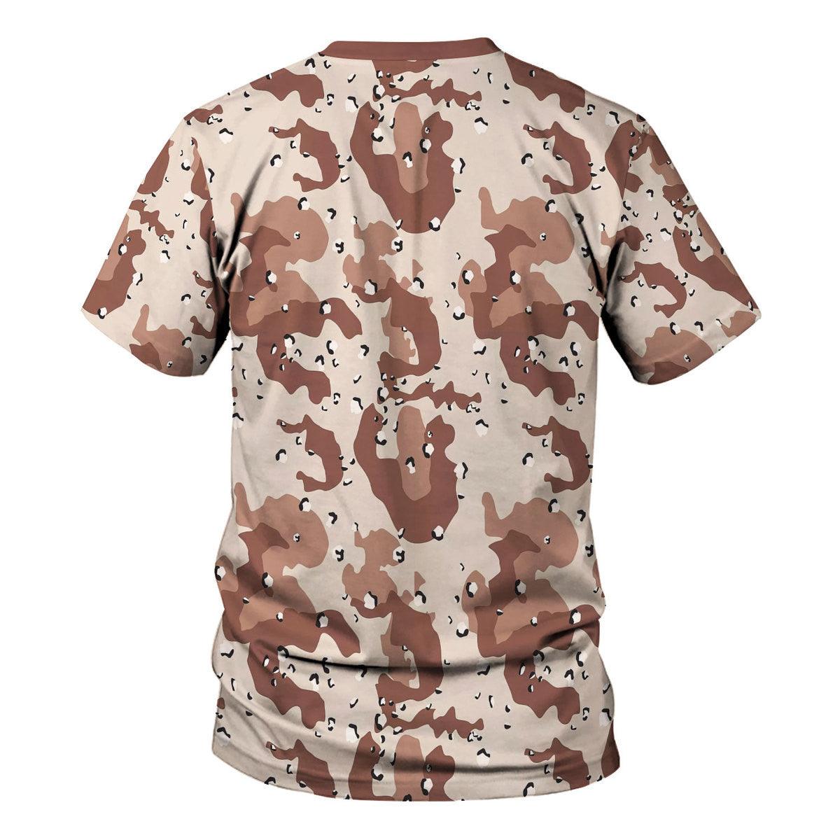 American Chocolate Chip Desert Battle Dress Uniform Camo - DucG