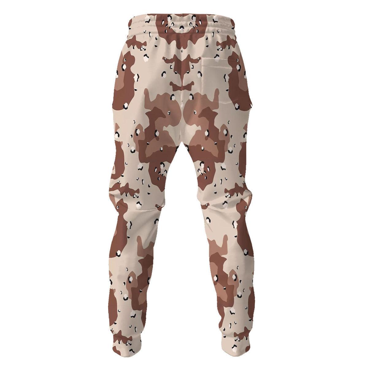 American Chocolate Chip Desert Battle Dress Uniform Camo - DucG