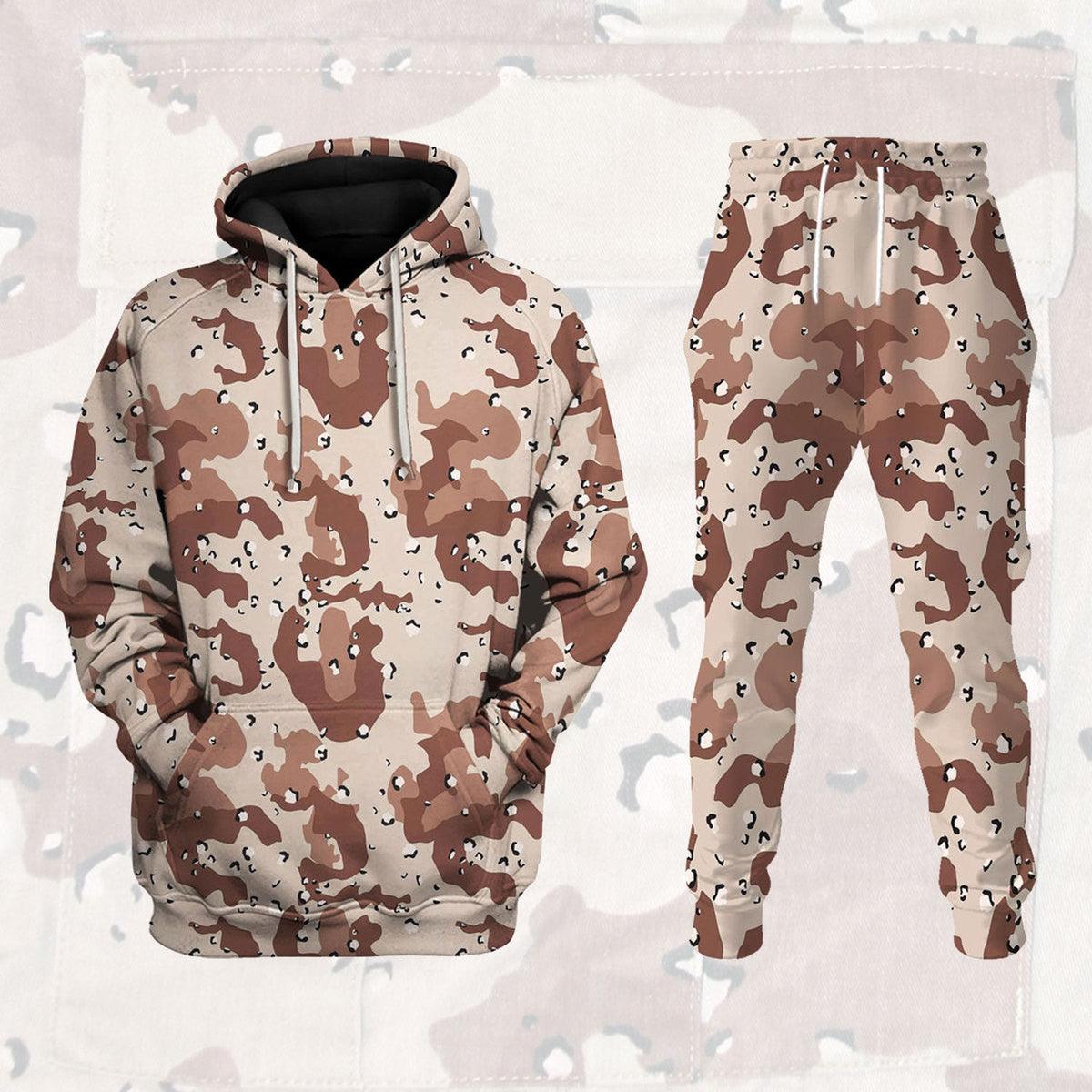 American Chocolate Chip Desert Battle Dress Uniform Camo - DucG