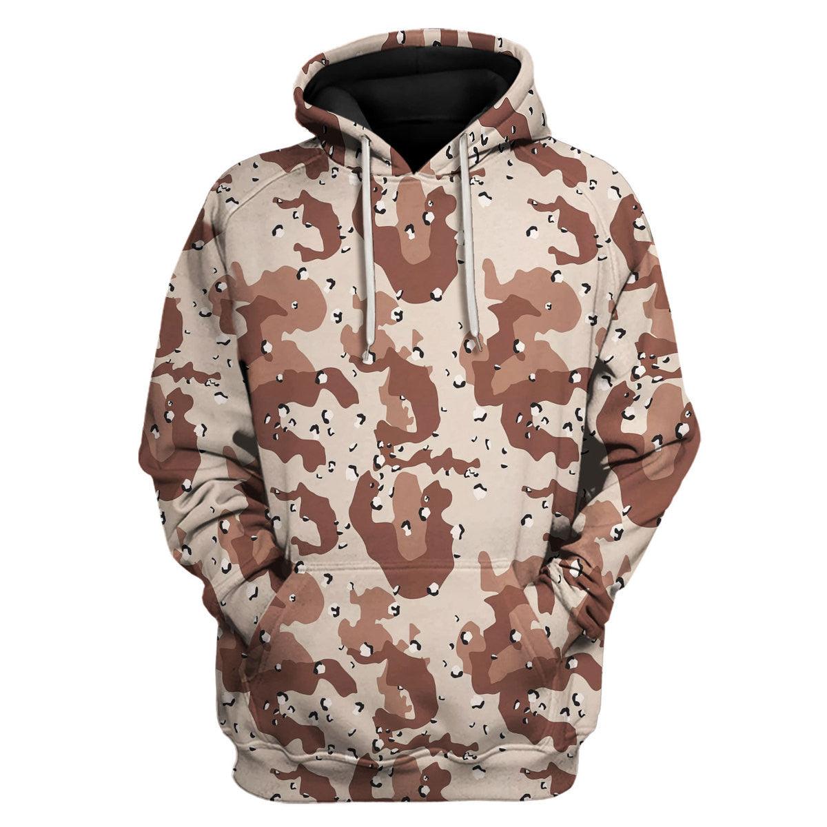 American Chocolate Chip Desert Battle Dress Uniform Camo - DucG