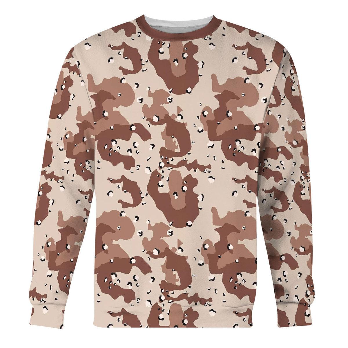 American Chocolate Chip Desert Battle Dress Uniform Camo - DucG