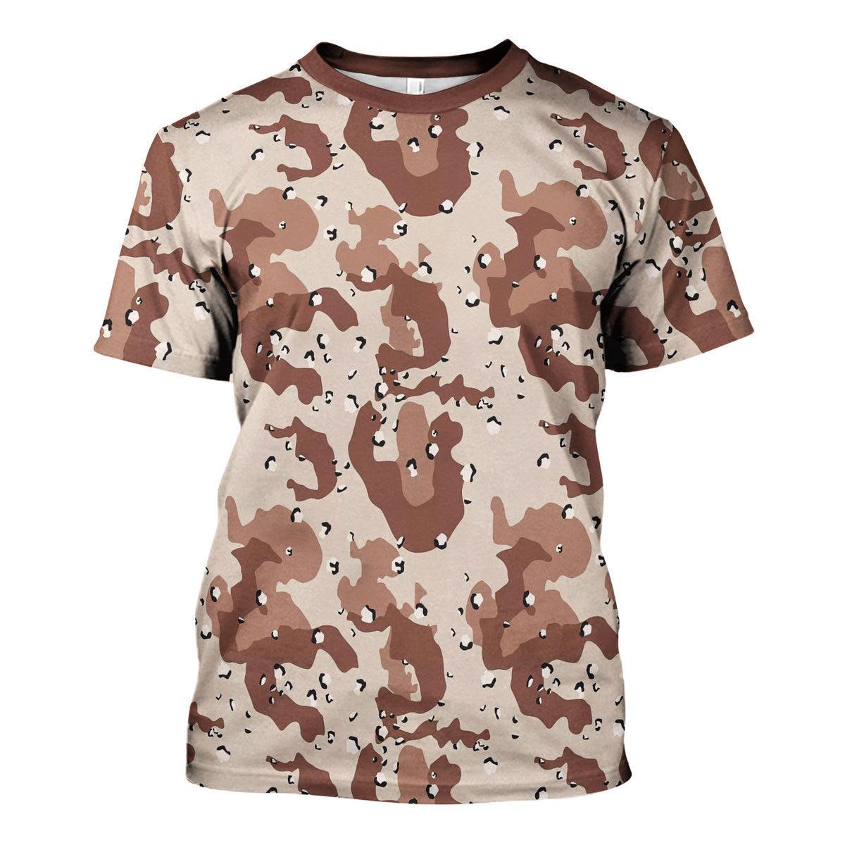 American Chocolate Chip Desert Battle Dress Uniform Camo - DucG