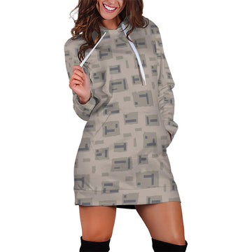 American Desert T-Block Camo Dress Hoodie - DucG