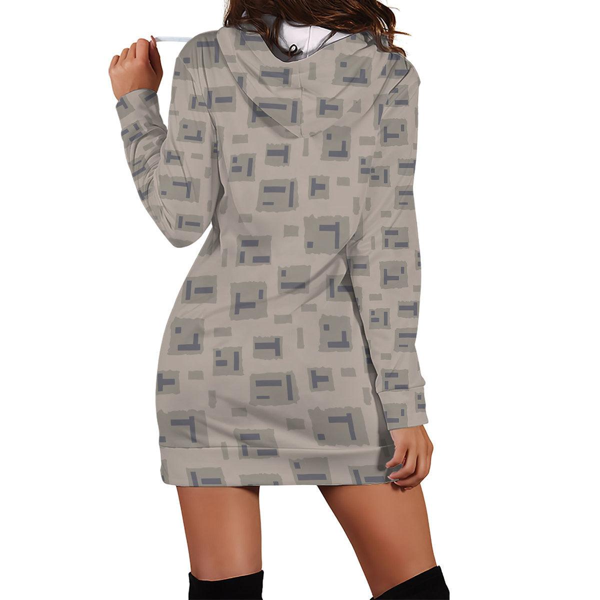 American Desert T-Block Camo Dress Hoodie - DucG