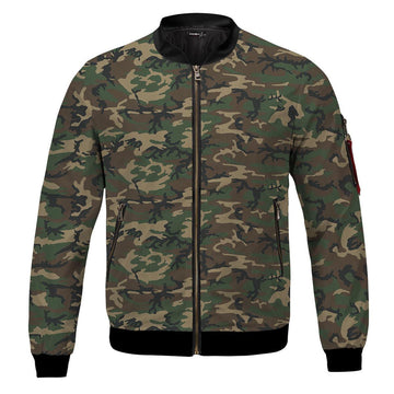 American ERDL Highland CAMO Bomber Jacket - DucG