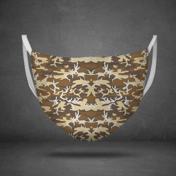American ERDL Highland CAMO Face Mask - DucG