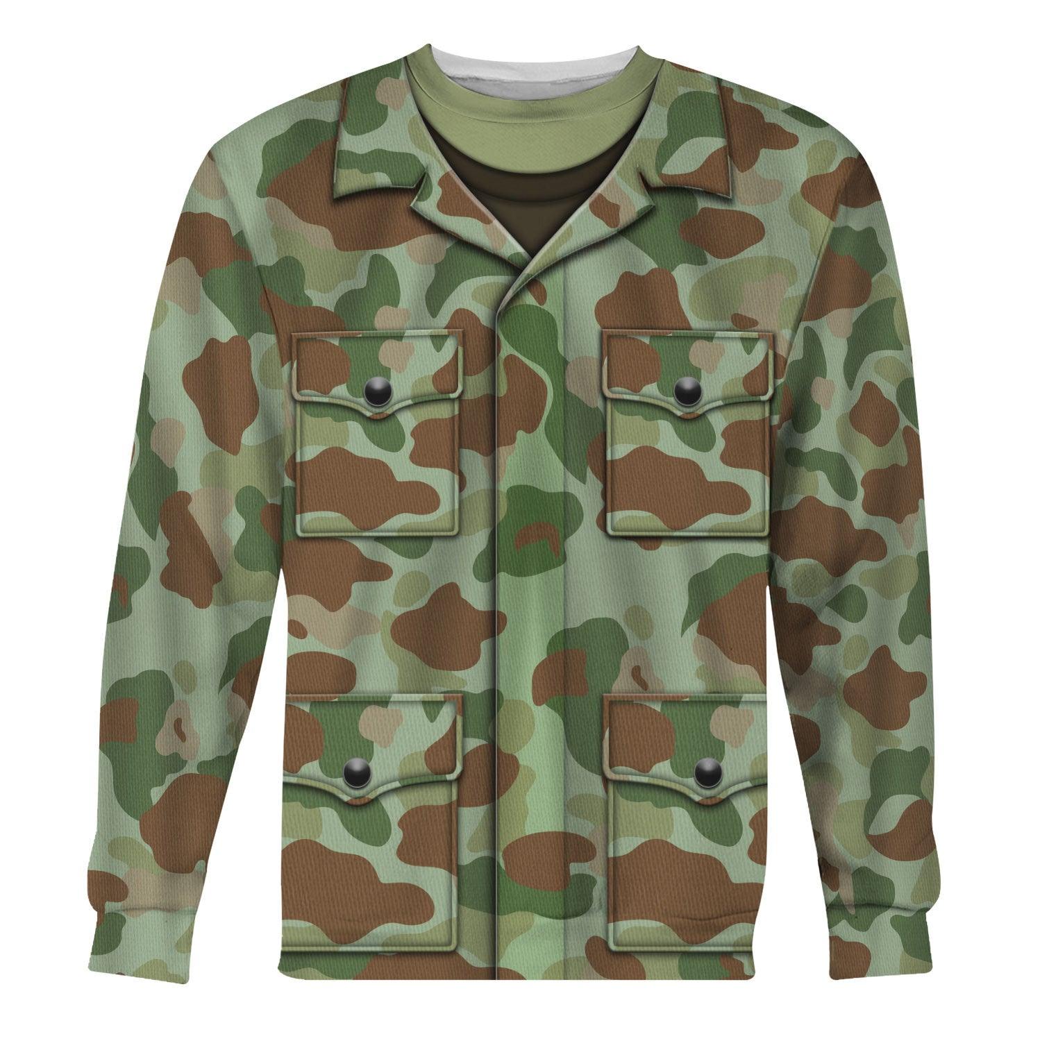 American M1942 (P-42) Frogskin Duck Hunter Pattern Marine Marine Raiders World War 2 Beach Camo - DucG