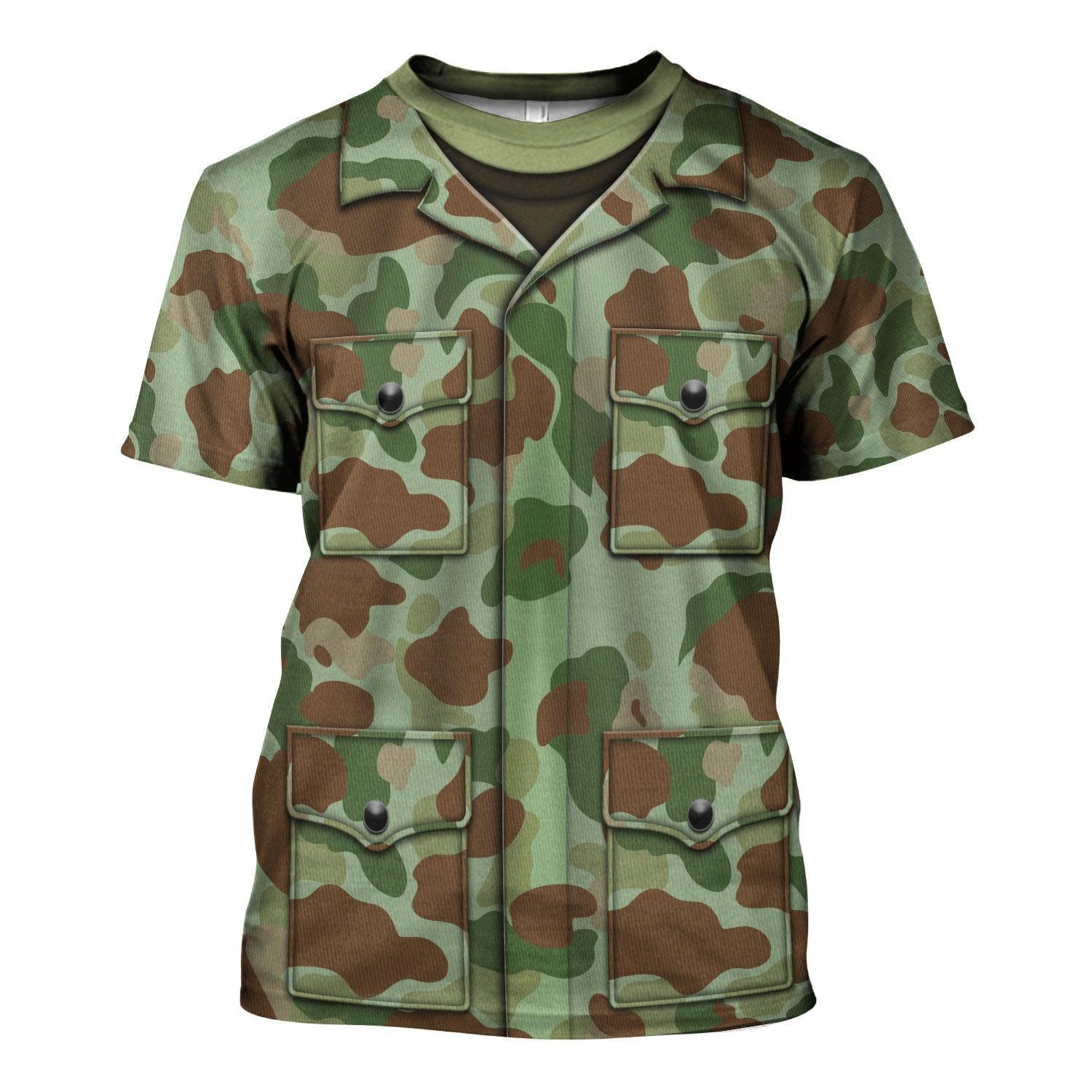 American M1942 (P-42) Frogskin Duck Hunter Pattern Marine Marine Raiders World War 2 Beach Camo - DucG