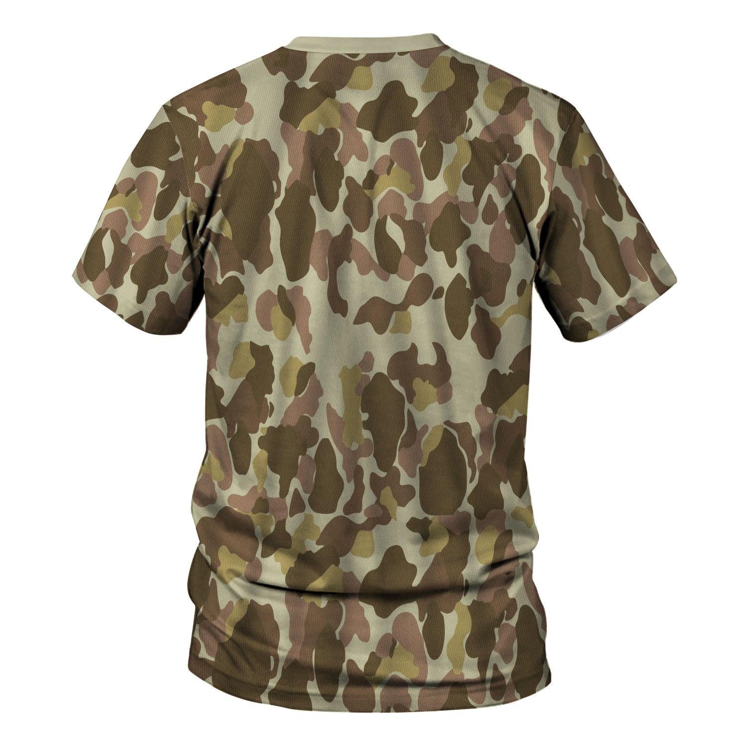 American M1942 (P-42) Frogskin Duck Hunter??� Pattern Marine Marine Raiders World War 2 (WWII) Beach Camo - DucG